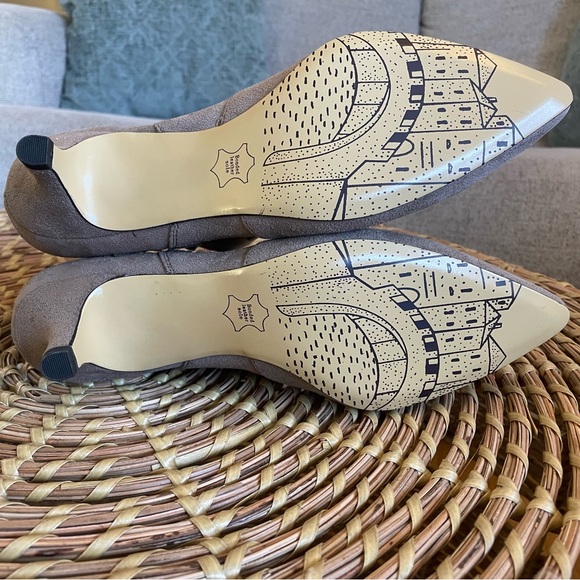 Bella Vita Women’s Tan Suede Dress Bootie Ankle Boot Sz-8 - Picture 11 of 14